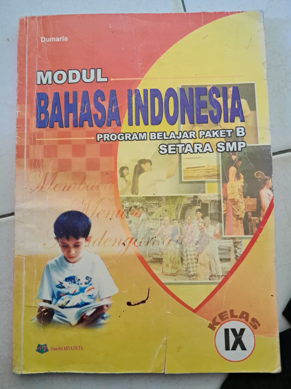 Modul Bahasa Indonesia Program Paket B Setara SMP Kelas IX